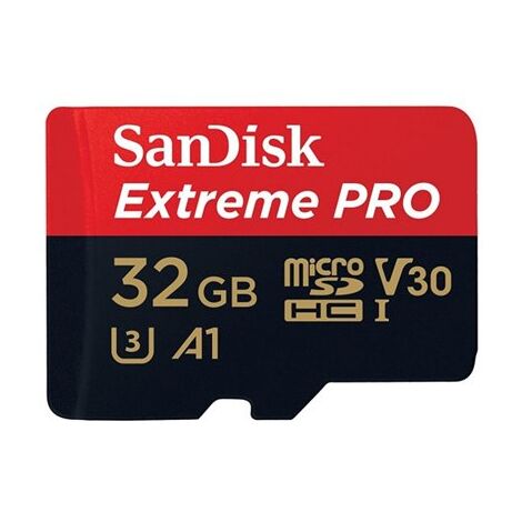 כרטיס זיכרון SanDisk Extreme Pro SDSQXCG-032G 32GB Micro SD סנדיסק למכירה , 2 image