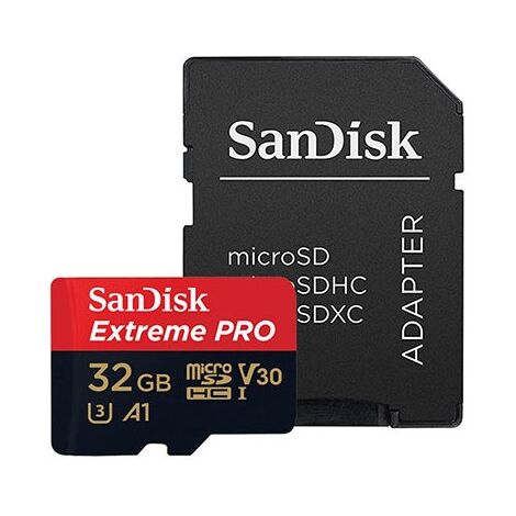 כרטיס זיכרון SanDisk Extreme Pro SDSQXCG-032G 32GB Micro SD סנדיסק למכירה , 4 image