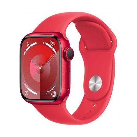שעון חכם Apple Watch Series 9 41mm Aluminum Case Rubber Sport Band GPS אפל למכירה , 5 image