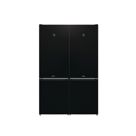 מקרר  מקפיא תחתון NRK6192SYW/BK כפול Gorenje  640 ליטר גורנייה למכירה , 2 image
