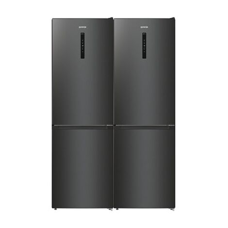 מקרר  מקפיא תחתון NRK619EABXL4 כפול Gorenje  600 ליטר גורנייה למכירה 