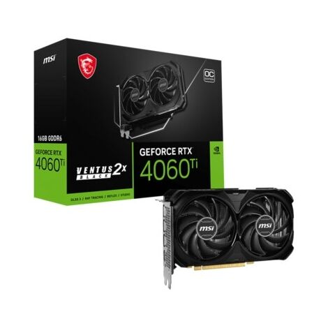 כרטיס מסך MSI GeForce RTX 4060Ti Ventus 2X 16G OC 4711377121026 למכירה 