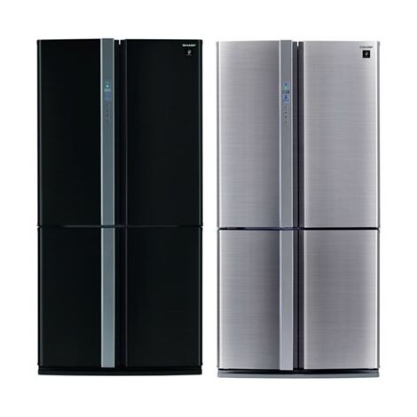 מקרר  מקפיא תחתון Sharp SJFP85VSL  613 ליטר שארפ למכירה , 4 image