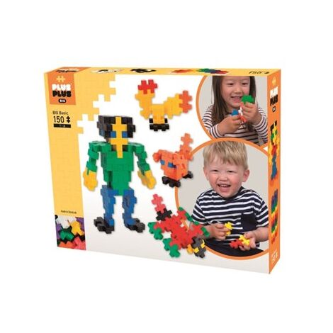 Plus Plus 3272 ביג בייסיק מיקס 150 חלקים למכירה 