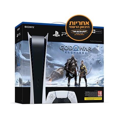 Sony PlayStation 5 825GB Digital Edition God of War Bundle סוני למכירה 