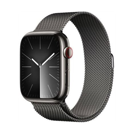 שעון חכם Apple Watch Series 9 45mm Stainless Steel Case Milanese Loop GPS + Cellular אפל למכירה , 3 image