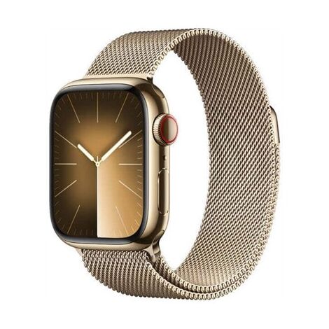 שעון חכם Apple Watch Series 9 41mm Stainless Steel Case Milanese Loop GPS + Cellular אפל למכירה , 3 image