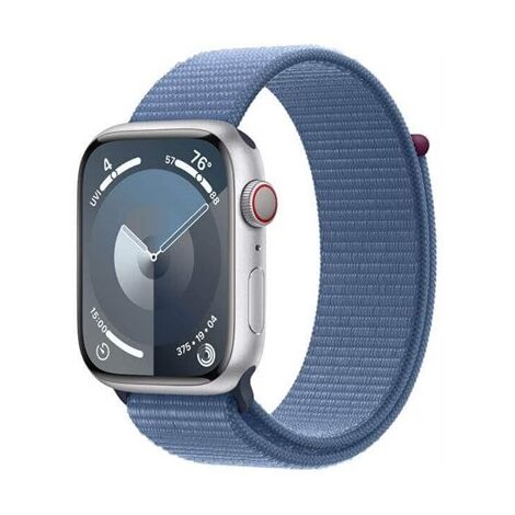 שעון חכם Apple Watch Series 9 45mm Aluminum Case Textile Sport Loop GPS + Cellular אפל למכירה , 4 image
