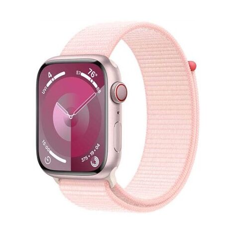 שעון חכם Apple Watch Series 9 45mm Aluminum Case Textile Sport Loop GPS + Cellular אפל למכירה , 5 image