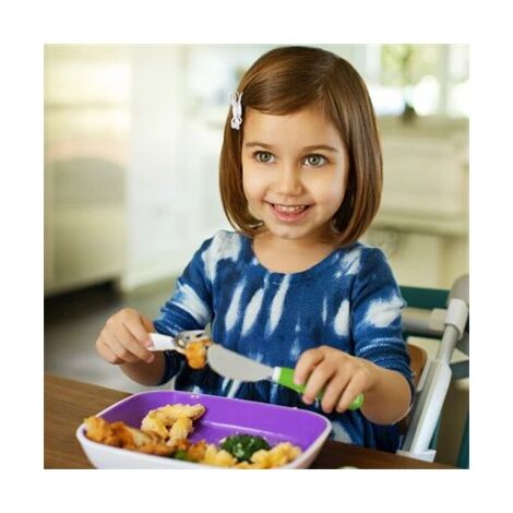 Munchkin Splash Toddler Fork  Knife & Spoon Set למכירה , 3 image