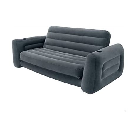 מזרן זוגי מתנפח 66552 ספה מתנפחת נפתחת למיטה INTEX אינטקס למכירה , 2 image