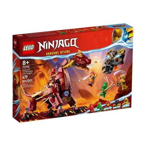 Lego לגו  71793 Heatwave Transforming Lava Dragon למכירה 