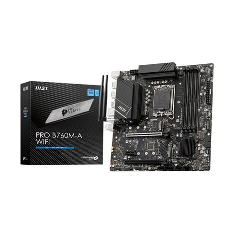 לוח אם MSI PRO B760M-A WIFI למכירה , 2 image