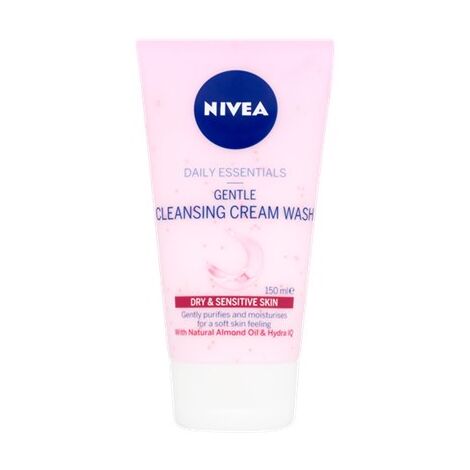 Gentle Face Cleansing Cream Wash for Dry and Sensitive Skin 150ml Nivea למכירה , 2 image