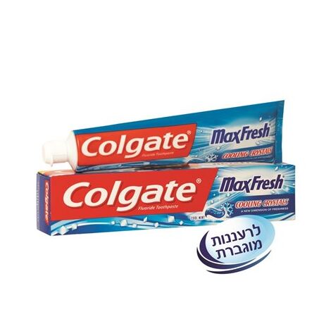 משחת שיניים משחת שיניים מקס פרש כחול, 125 מ"ל Colgate למכירה 