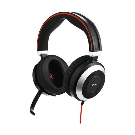 אוזניות  חוטיות JABRA EVOLVE 80 UC Stereo ג'אברה למכירה , 3 image