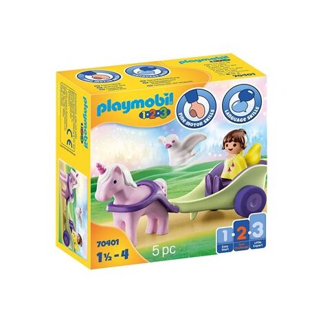 פליימוביל 70401 Unicorn Carriage with Fairy למכירה , 2 image