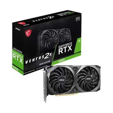 כרטיס מסך MSI GeForce RTX 3060 VENTUS 2X 8G OC למכירה , 2 image
