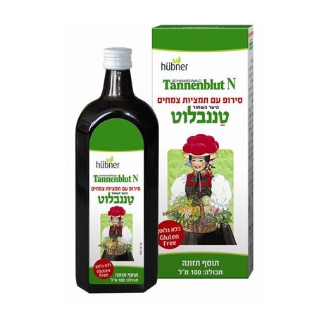 סירופ לשיעול עם תמציות צמחים 100 מ"ל Hubner למכירה , 2 image