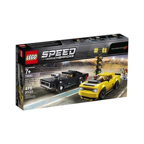 Lego לגו  75893 Dodge Challenger SRT Demon and 1970 Dodge למכירה , 2 image
