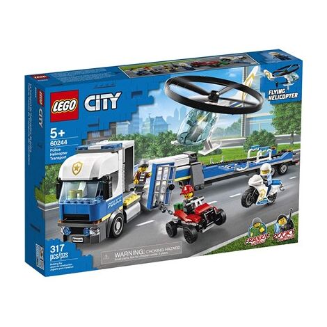 Lego לגו  60244 Police Helicopter Transport למכירה , 2 image