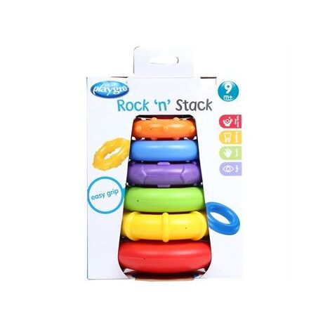מגדל טבעות צבעוני PlayGro למכירה , 2 image
