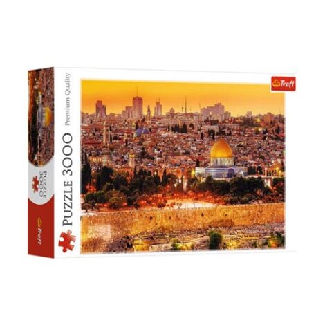 פאזל The roofs of Jerusalem 3000 33032 חלקים Trefl למכירה 
