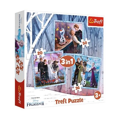 פאזל The power of Anna and Elsa 20X36X50 34847 חלקים Trefl למכירה 