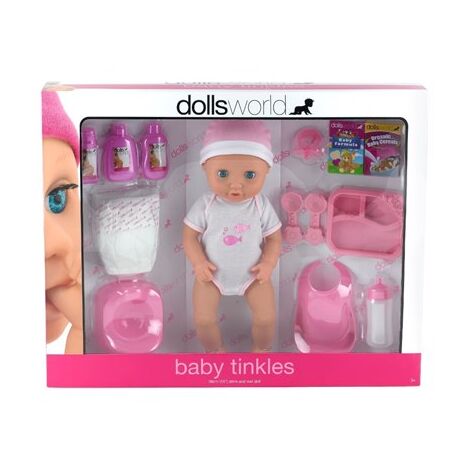 Dolls World YWO8124 בובה 38 ס"מ סיר+סט האכלה למכירה , 2 image