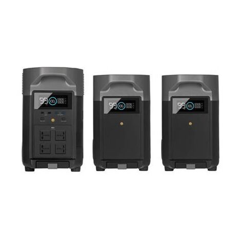 תחנת כוח EcoFlow Delta 3600Pro + 2 Extra Battery למכירה , 2 image