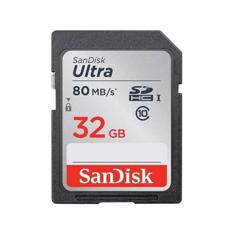 כרטיס זיכרון SanDisk Ultra SDSDUNR-032G 32GB SD סנדיסק למכירה 