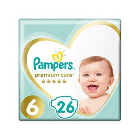חיתולים Pampers פרימיום חיתולים שלב 6 13+ ק"ג 26 יחידות למכירה , 3 image