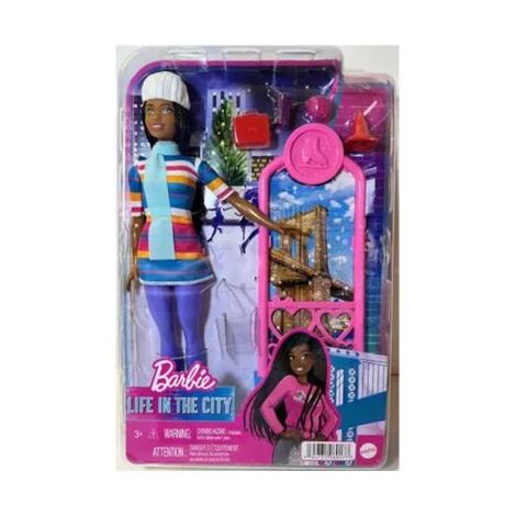 Mattel HGX56 Barbie Life in the City Dolls and Accessories למכירה 