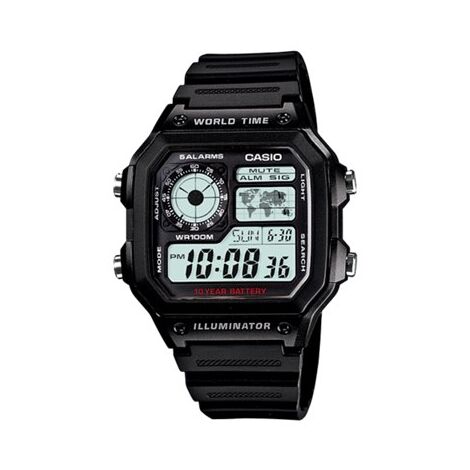 שעון יד  דיגיטלי  לגבר Casio AE1200WH1AVDF קסיו למכירה , 2 image