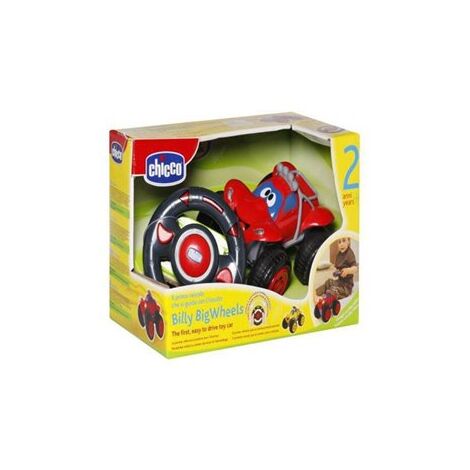 אוטו בילי + שלט הגה גלגלים גדולים Billy Big Wheels Chicco צ'יקו למכירה , 3 image