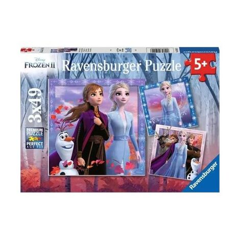 פאזל Frozen 2 the Journey Starts 3x49 חלקים Ravensburger למכירה , 2 image