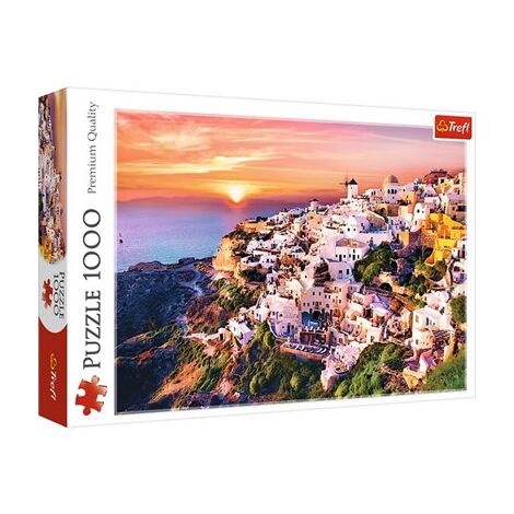 פאזל Sunset over Santorini 1000 10435 חלקים Trefl למכירה , 2 image