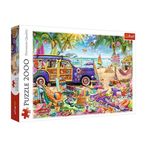 פאזל Tropical Holidays 2000 27109 חלקים Trefl למכירה , 2 image