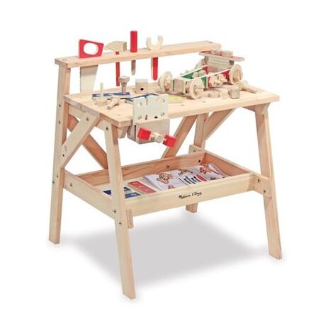 Melissa & Doug 2369 Wooden Project Solid Wood Workbench למכירה , 2 image