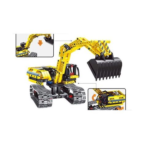 Qihui 6801 Excavator & Robot 2 in 1 למכירה 