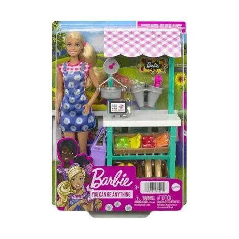 Mattel HCN22 Barbie Farmers Market Playset למכירה , 2 image