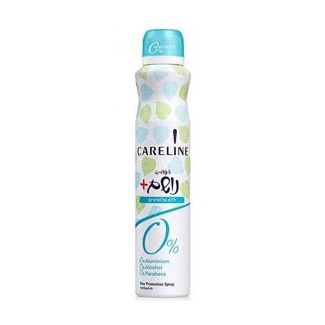 ספריי נושם ללא אלומיניום 0% 200 מ"ל דאודורנט Careline למכירה , 2 image