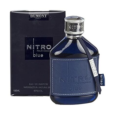 בושם לגבר Dumont Nitro Pour Homme Blue E.D.P 100ml למכירה , 2 image