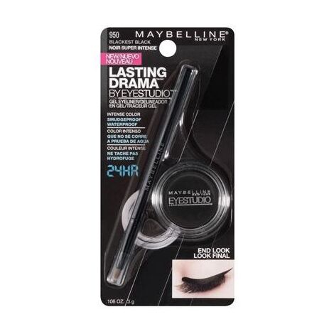 Maybelline New York Eye Studio Lasting Drama Gel Eyeliner Black למכירה 