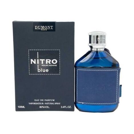 בושם לגבר Dumont Nitro Pour Homme Blue E.D.P 100ml למכירה , 3 image