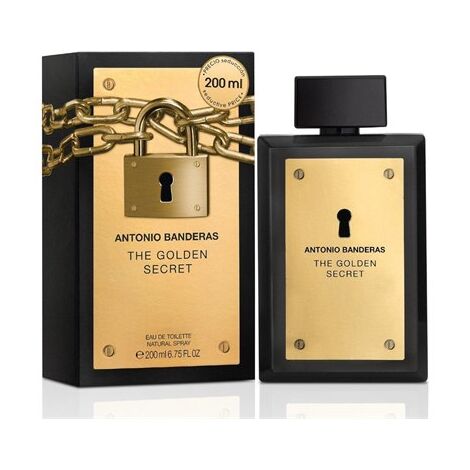 בושם לגבר Antonio Banderas The Golden Secret 200ml E.D.T למכירה 