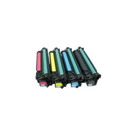 מארז ראשי דיו 504A 504X  CE250X+ CE251A/2A/3A סט 4 טונרים HP למכירה , 3 image