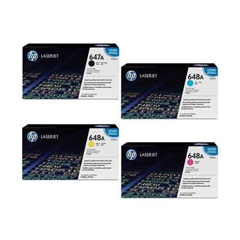 מארז ראשי דיו 647A 648A CE260A/1A/2A/3A סט 4 טונרים HP למכירה , 3 image