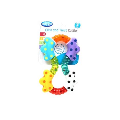 Click And Twist Rattle רעשן קליק וטוייסט PlayGro למכירה , 3 image