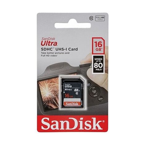 כרטיס זיכרון SanDisk Ultra SDSDUNS-016G-GN3IN 16GB Micro SD&lrm; סנדיסק למכירה , 2 image